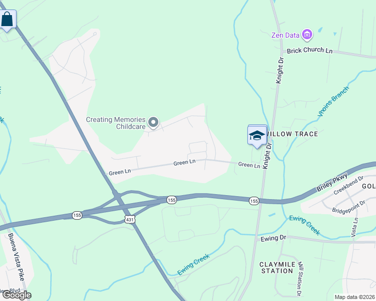 map of restaurants, bars, coffee shops, grocery stores, and more near in Nashville
