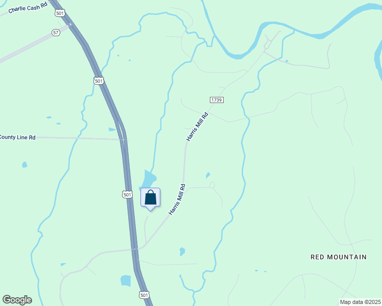 map of restaurants, bars, coffee shops, grocery stores, and more near 520 Harris Mill Road in Rougemont