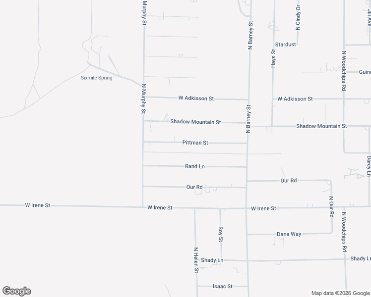 map of restaurants, bars, coffee shops, grocery stores, and more near 3301 Pittman Street in Pahrump