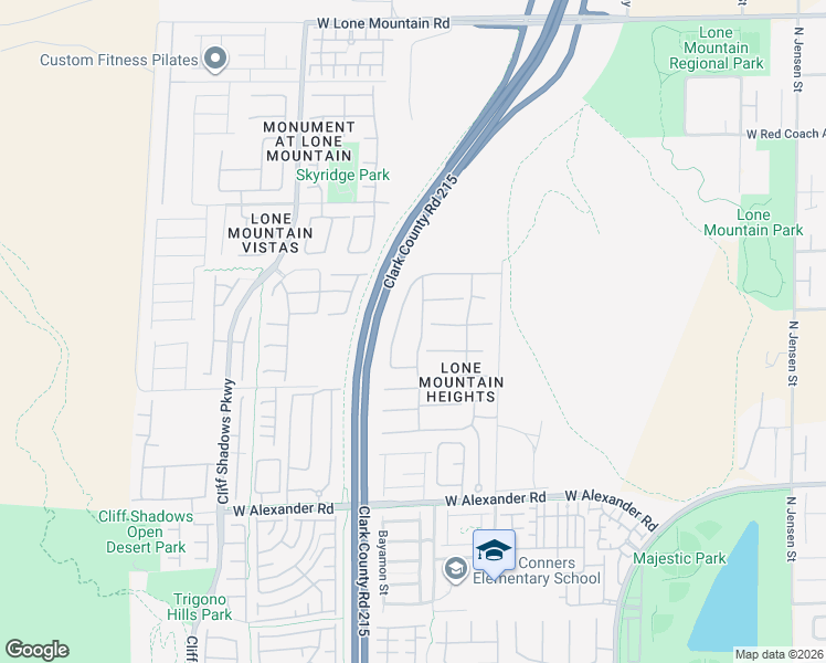 map of restaurants, bars, coffee shops, grocery stores, and more near 10424 Grassyrock Court in Las Vegas