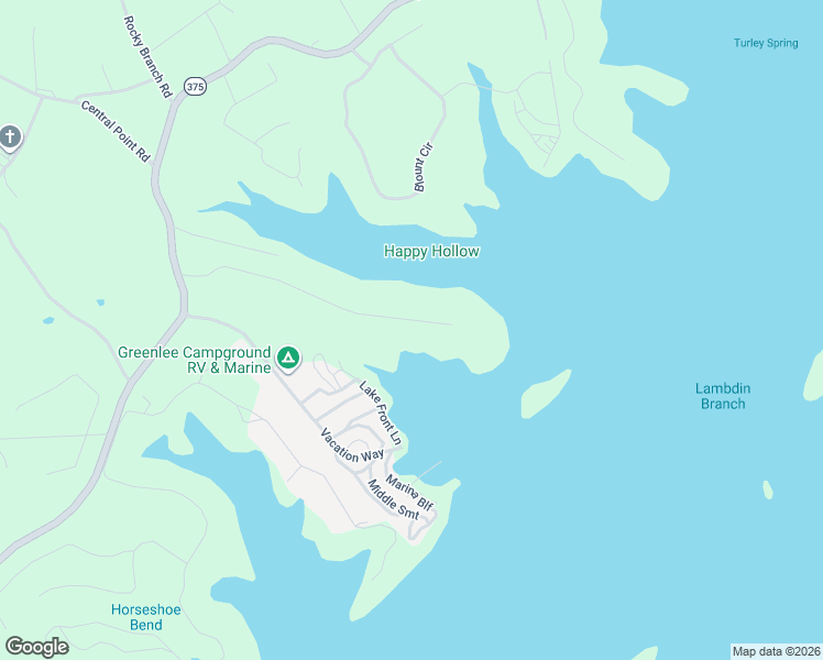 map of restaurants, bars, coffee shops, grocery stores, and more near 522 Peninsula Pointe in Rutledge