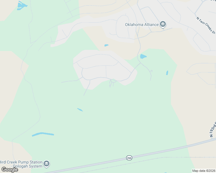 map of restaurants, bars, coffee shops, grocery stores, and more near 17866 Anthem Ridge Road in Owasso