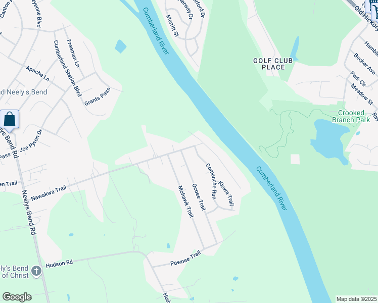 map of restaurants, bars, coffee shops, grocery stores, and more near 109 Nawakwa Trail in Nashville