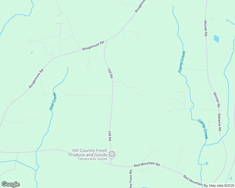 map of restaurants, bars, coffee shops, grocery stores, and more near 423 Hill Road in Rougemont