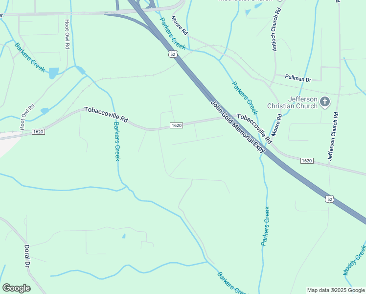 map of restaurants, bars, coffee shops, grocery stores, and more near 2970 Rhonswood Drive in Tobaccoville