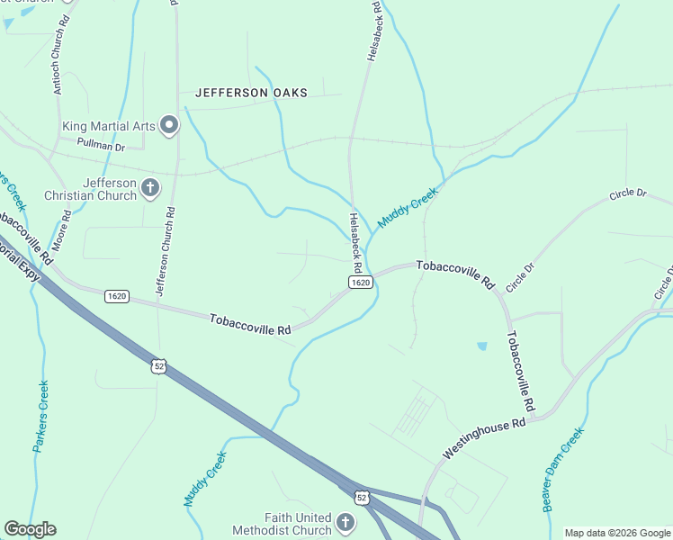 map of restaurants, bars, coffee shops, grocery stores, and more near 2011 Carteret Drive in Rural Hall