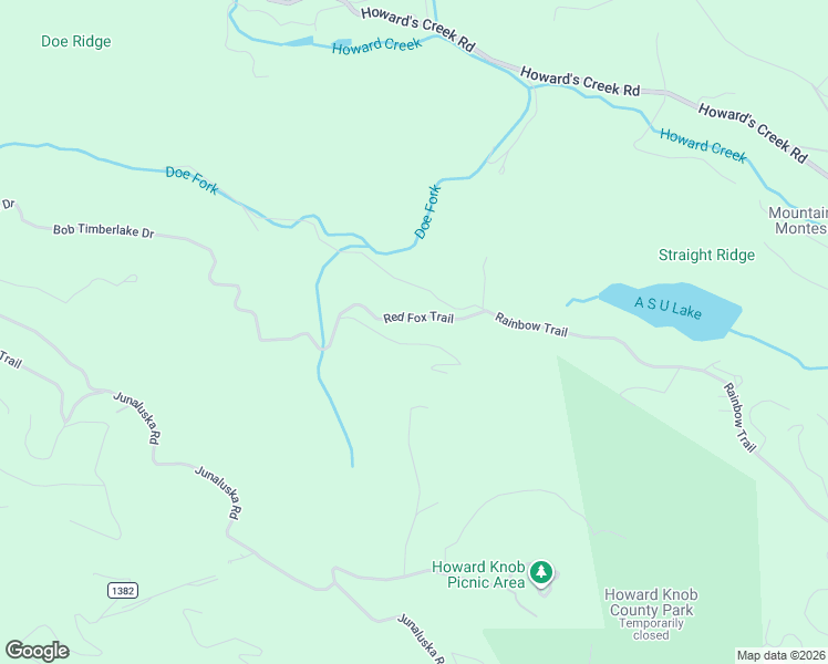 map of restaurants, bars, coffee shops, grocery stores, and more near 311 Red Fox Trail in Boone