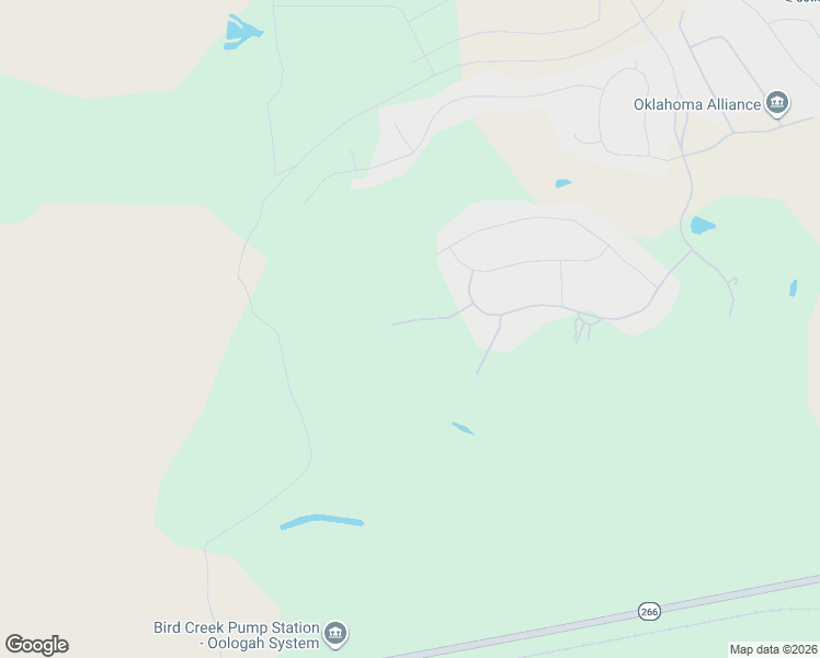 map of restaurants, bars, coffee shops, grocery stores, and more near Anthem Ridge Road in Owasso