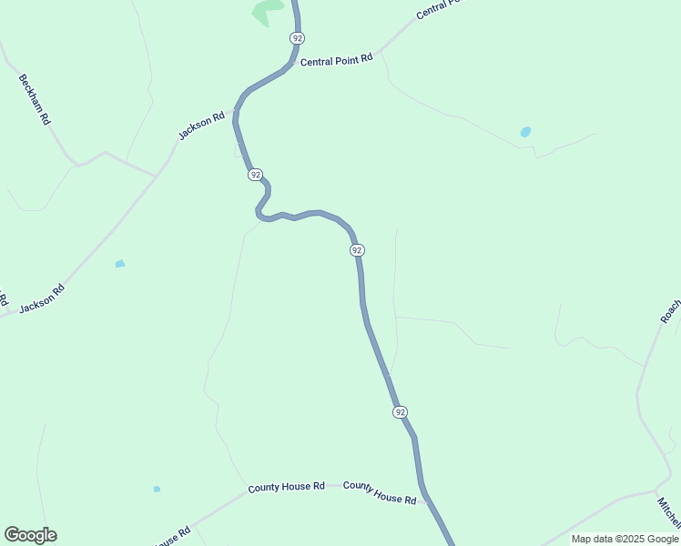 map of restaurants, bars, coffee shops, grocery stores, and more near 207 Moyers Road in Rutledge