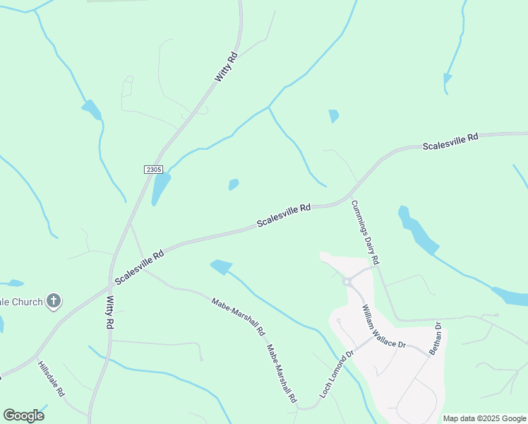 map of restaurants, bars, coffee shops, grocery stores, and more near 1438 Scalesville Road in Summerfield