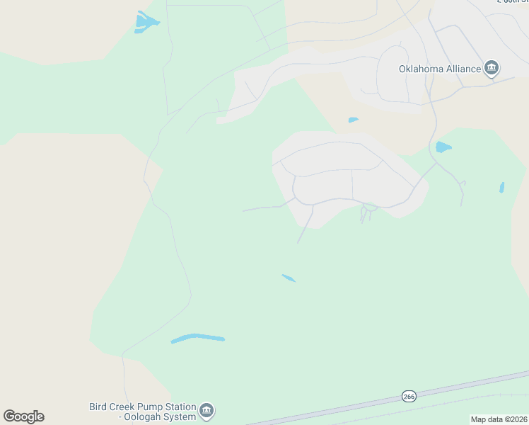 map of restaurants, bars, coffee shops, grocery stores, and more near Anthem Ridge Road in Owasso