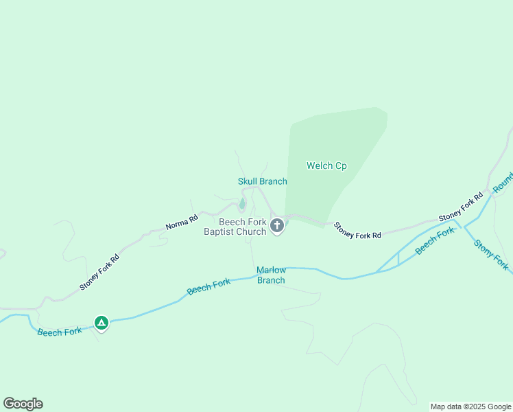 map of restaurants, bars, coffee shops, grocery stores, and more near 231 Welchs Camp Lane in Caryville