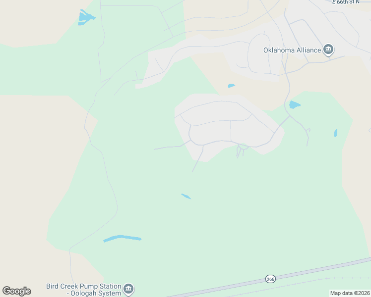 map of restaurants, bars, coffee shops, grocery stores, and more near Anthem Ridge Road in Owasso