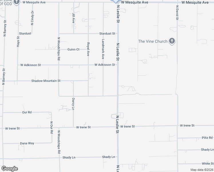 map of restaurants, bars, coffee shops, grocery stores, and more near 1331 Landmark Avenue in Pahrump