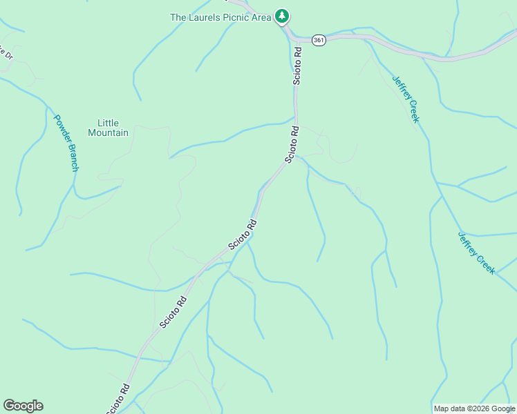 map of restaurants, bars, coffee shops, grocery stores, and more near 2041-2045 Scioto Rd in Unicoi