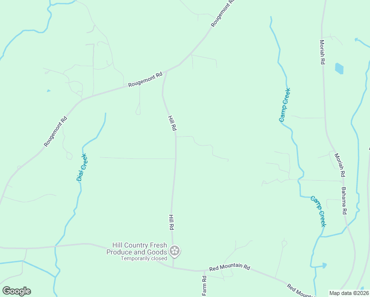 map of restaurants, bars, coffee shops, grocery stores, and more near 423 Hill Road in Rougemont
