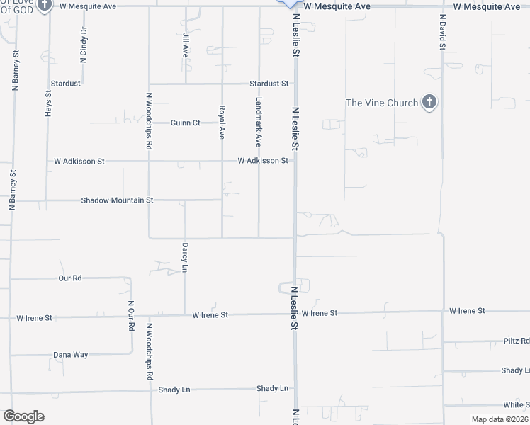 map of restaurants, bars, coffee shops, grocery stores, and more near 1331 Landmark Avenue in Pahrump