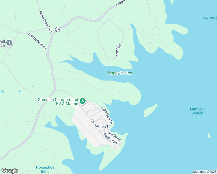 map of restaurants, bars, coffee shops, grocery stores, and more near 522 Peninsula Pointe in Rutledge