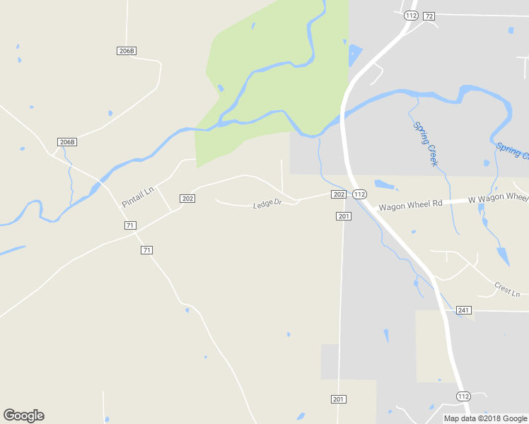 map of restaurants, bars, coffee shops, grocery stores, and more near 9617 Ledge Drive in Springdale