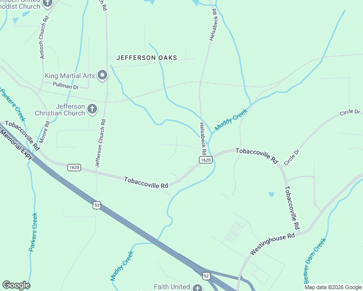 map of restaurants, bars, coffee shops, grocery stores, and more near 2011 Carteret Drive in Rural Hall