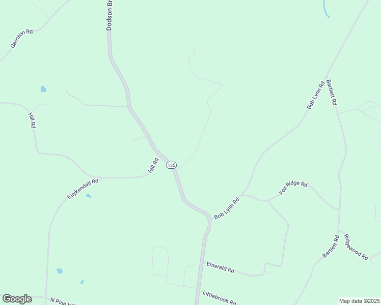 map of restaurants, bars, coffee shops, grocery stores, and more near 5312 Joe Martin Road in Cookeville