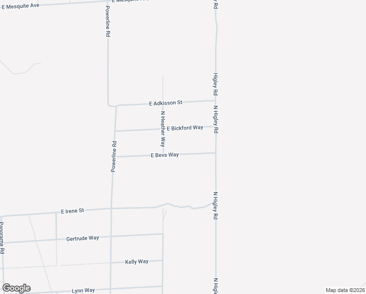 map of restaurants, bars, coffee shops, grocery stores, and more near 2840 East Bevs Way in Pahrump