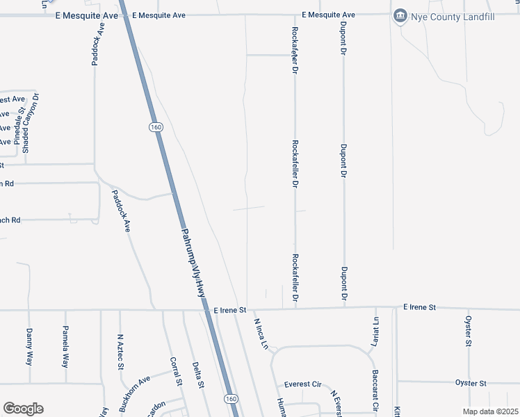 map of restaurants, bars, coffee shops, grocery stores, and more near 1351 North Promenade Road in Pahrump