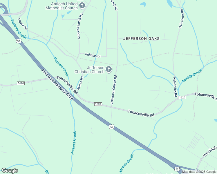 map of restaurants, bars, coffee shops, grocery stores, and more near 2320 Mooreland Drive in Rural Hall
