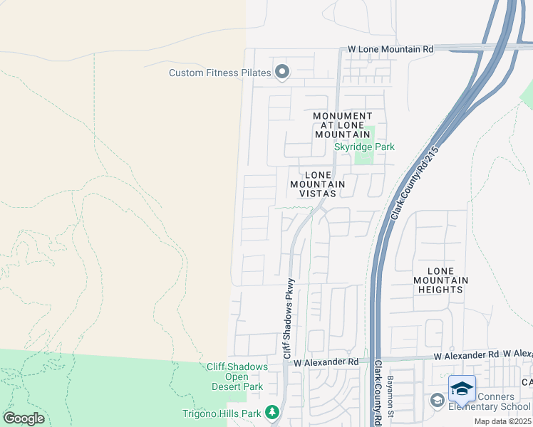 map of restaurants, bars, coffee shops, grocery stores, and more near 10776 Lost Ark Avenue in Las Vegas