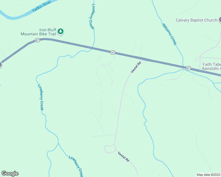 map of restaurants, bars, coffee shops, grocery stores, and more near 1040 Bandit Run Drive in Jonesville