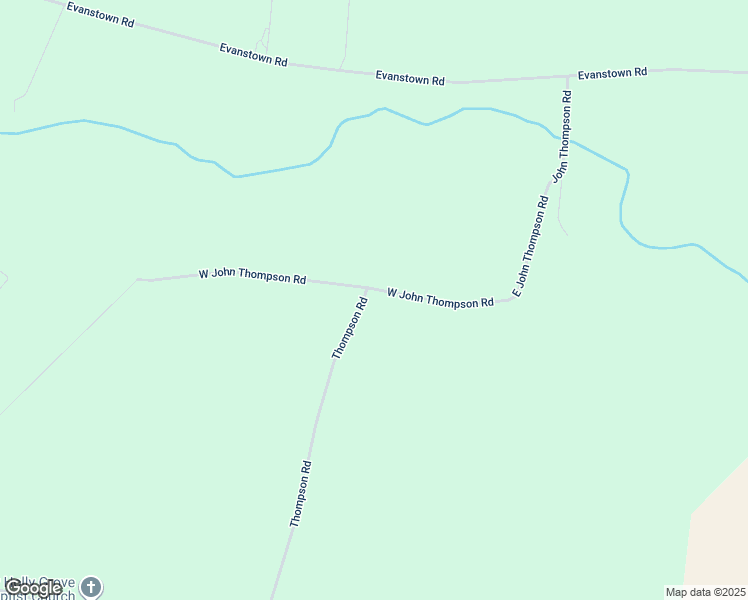 map of restaurants, bars, coffee shops, grocery stores, and more near 102 East John Thompson Road in Colerain