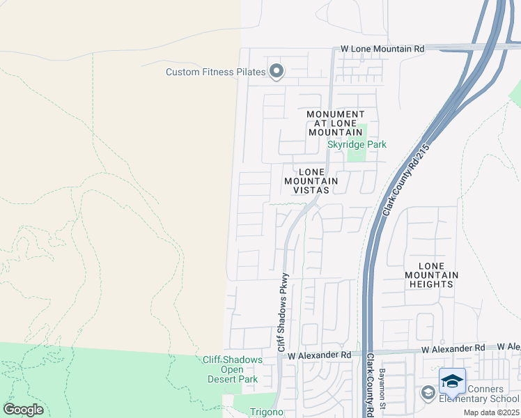 map of restaurants, bars, coffee shops, grocery stores, and more near 10776 Lost Ark Avenue in Las Vegas