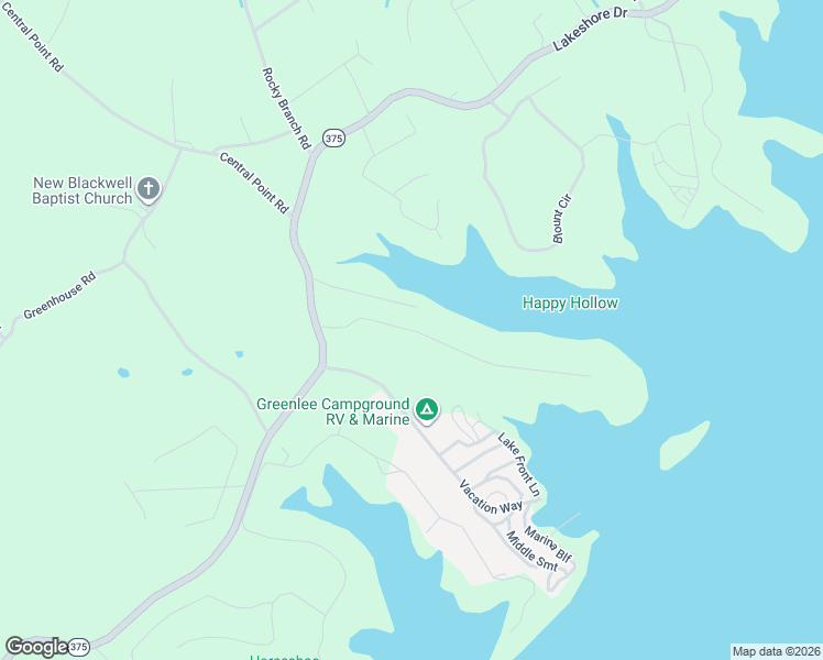 map of restaurants, bars, coffee shops, grocery stores, and more near 309 Peninsula Pointe in Rutledge