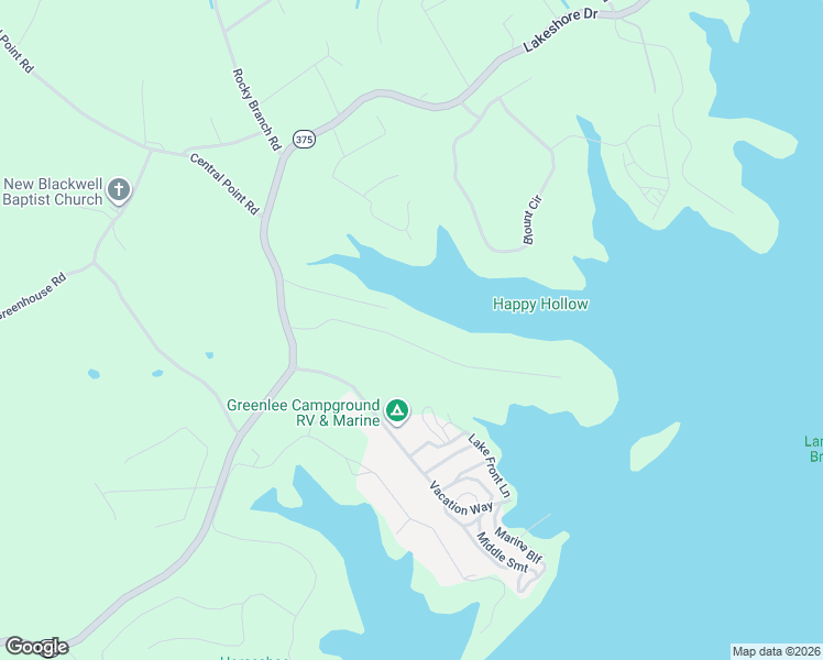 map of restaurants, bars, coffee shops, grocery stores, and more near 309 Peninsula Pointe in Rutledge