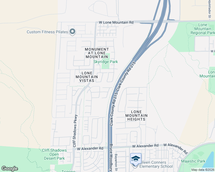 map of restaurants, bars, coffee shops, grocery stores, and more near 10478 Rustyville Court in Las Vegas