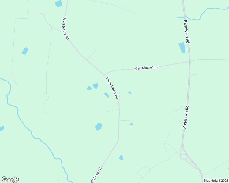 map of restaurants, bars, coffee shops, grocery stores, and more near David Moore Road in Elon