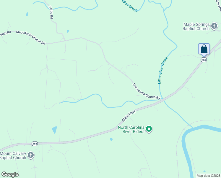 map of restaurants, bars, coffee shops, grocery stores, and more near 495 Macedonia Church Road in Ronda