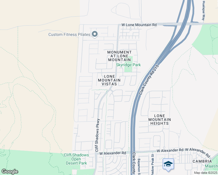map of restaurants, bars, coffee shops, grocery stores, and more near 4410 Rehoboth Bay Street in Las Vegas