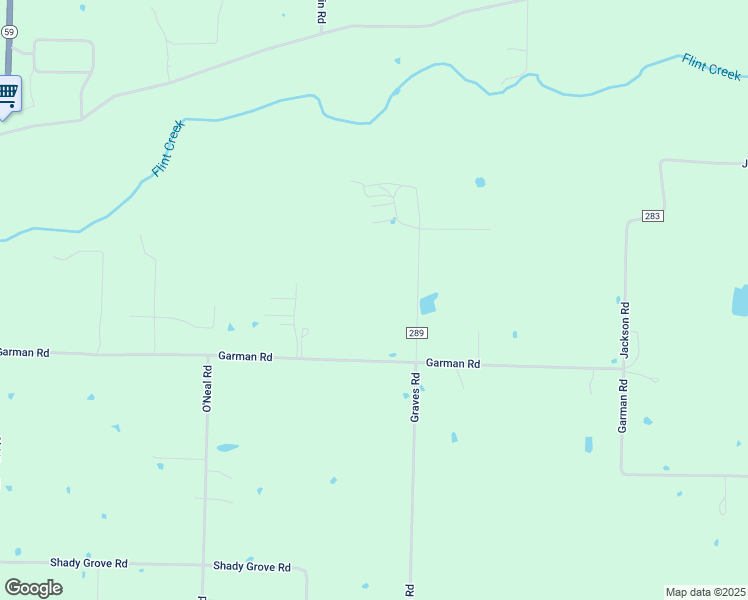 map of restaurants, bars, coffee shops, grocery stores, and more near 20296 Garmon Road in Gentry