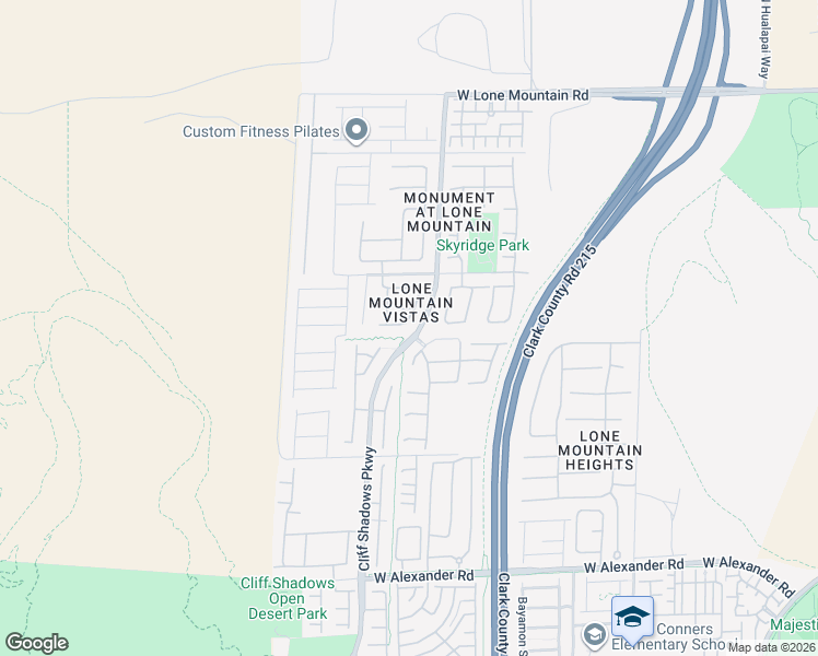 map of restaurants, bars, coffee shops, grocery stores, and more near 4410 Rehoboth Bay Street in Las Vegas