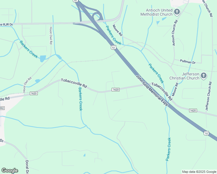 map of restaurants, bars, coffee shops, grocery stores, and more near 2995 Tobaccoville Road in Tobaccoville