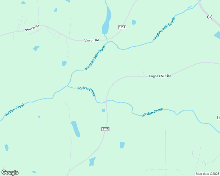 map of restaurants, bars, coffee shops, grocery stores, and more near 1733 Hughes Mill Road in Burlington