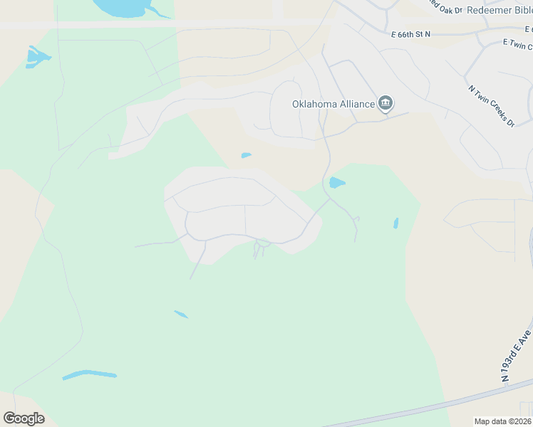 map of restaurants, bars, coffee shops, grocery stores, and more near 17937 Anthem Ridge Road in Owasso