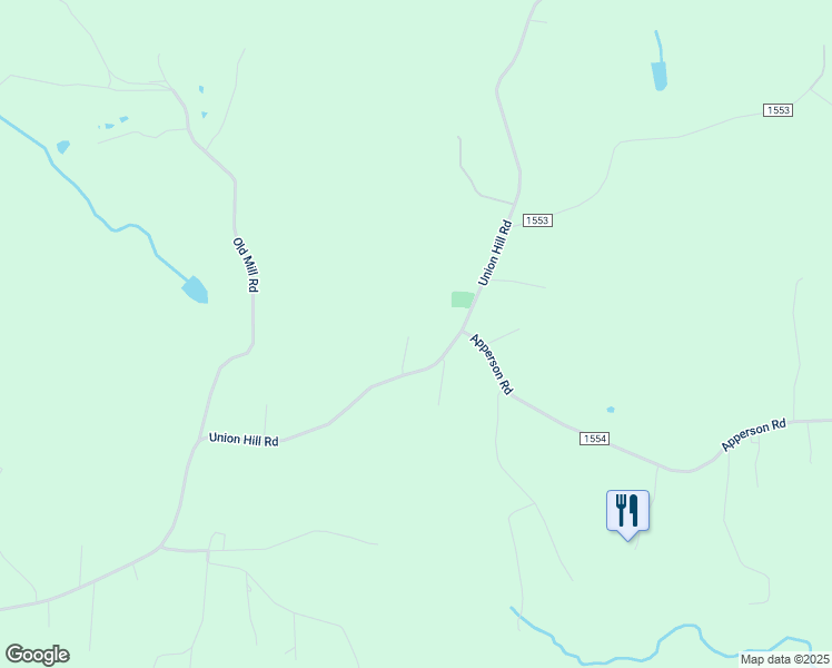 map of restaurants, bars, coffee shops, grocery stores, and more near 4129 Union Hill Road in East Bend