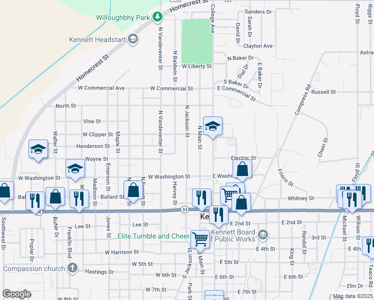 North Jackson Street, MO Walk Score