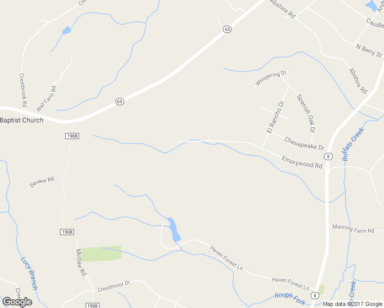 map of restaurants, bars, coffee shops, grocery stores, and more near 1910 Emorywood Road in Rural Hall