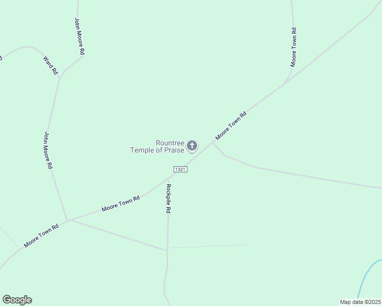 map of restaurants, bars, coffee shops, grocery stores, and more near 127 Moore Town Road in Ahoskie