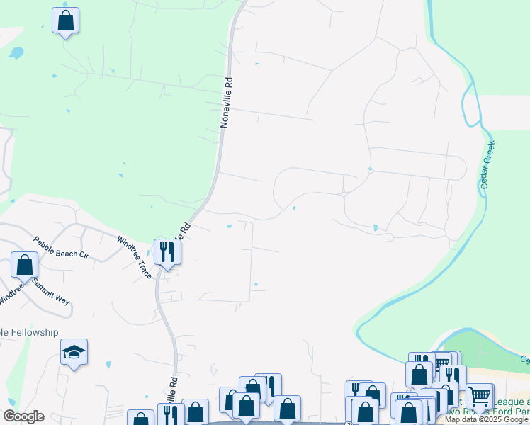 map of restaurants, bars, coffee shops, grocery stores, and more near 148 Sports Road in Mount Juliet