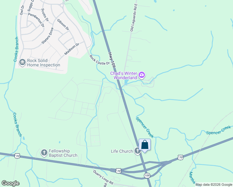 map of restaurants, bars, coffee shops, grocery stores, and more near 544 Old Laguardo Road West in Lebanon