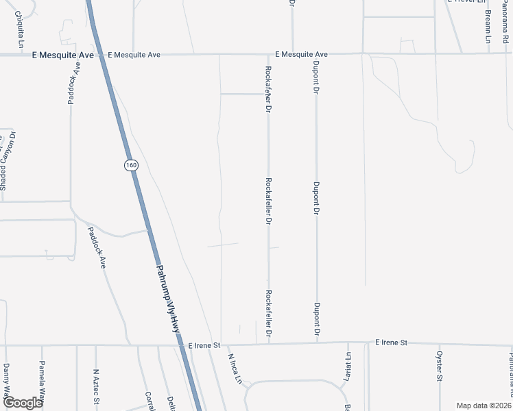 map of restaurants, bars, coffee shops, grocery stores, and more near 1480 Rockafeller Drive in Pahrump